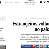 Estrangeiros voltam a investir no Pas